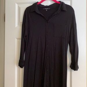 Black Shirt Dress